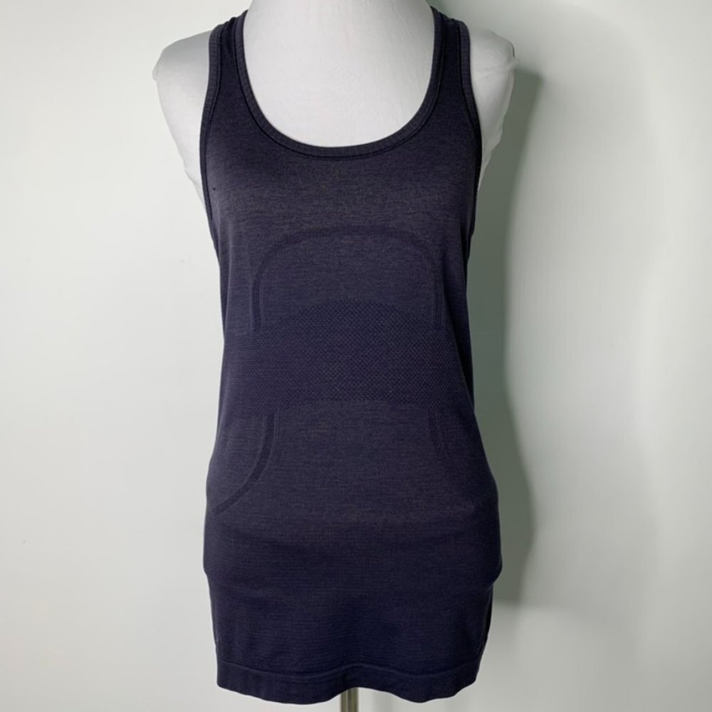 Lululemon Women's Blue Swiftly Tech Racerback Tank Top Size 6